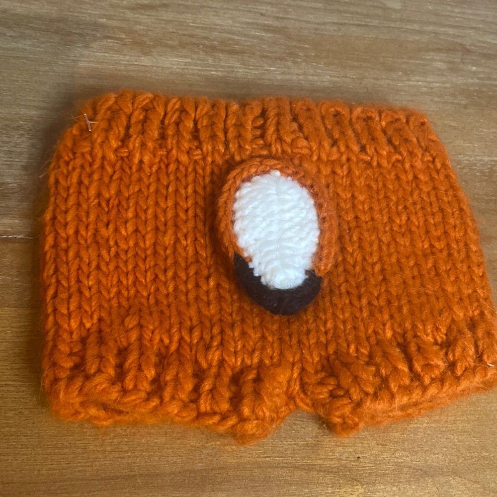 Fox Knitted Newborn Diaper Cover Baby Newborn Photo Photography